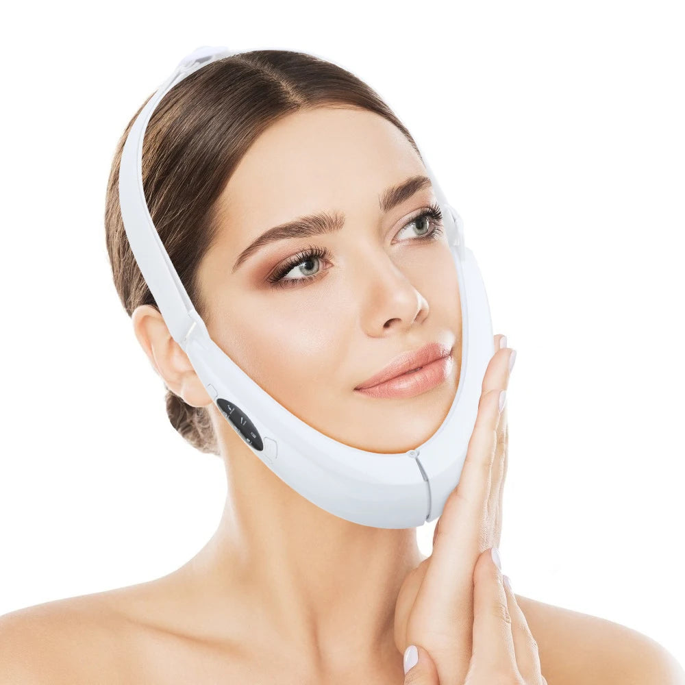 Massageador Facial LED: Lifting, Antienvelhecimento e Modelagem do Contorno Facial!
