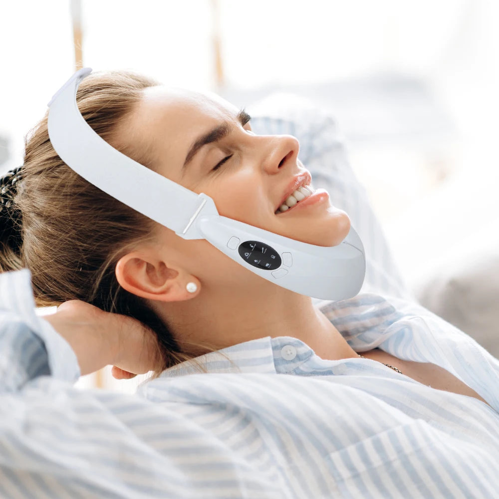 Massageador Facial LED: Lifting, Antienvelhecimento e Modelagem do Contorno Facial!