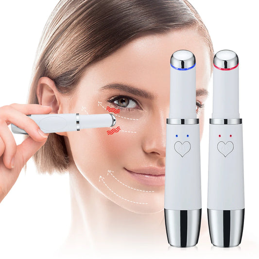 MASSAGEADOR DE OLHOS - LUZ PULSADA - REMOVEDOR DE BOLSAS E OLHEIRAS - USB
